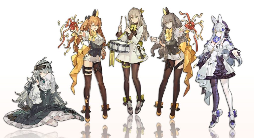 girls frontline SHANHAI EXPO SKIN 404Not-Found platoon