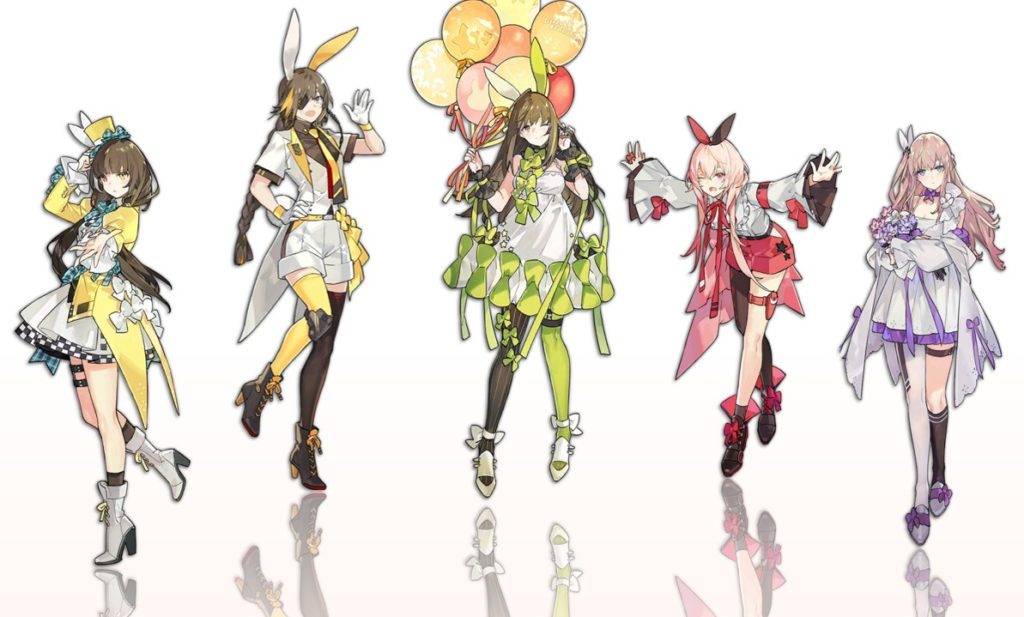 girls frontline SHANHAI EXPO SKIN Anti-rain platoon